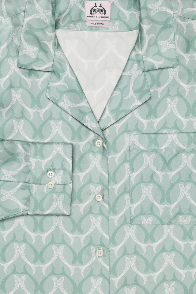 Comme Si & Le Sirenuse, La Shirt Classica, Silk Twill